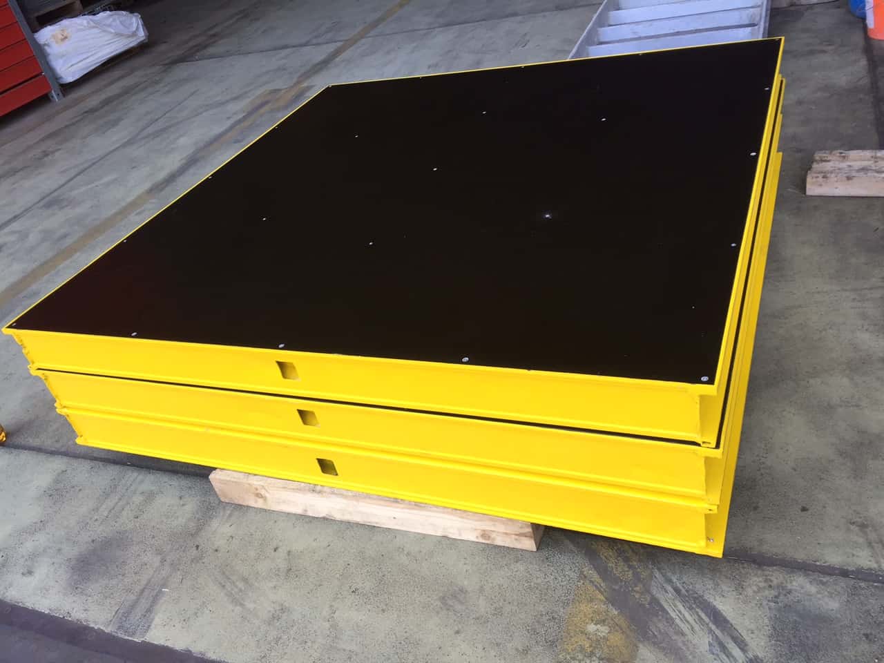 Hünnebeck Topec gelb mit Holzschalhaut