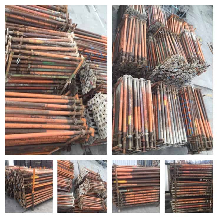 lackierte Stützen von 1,70-3,70m