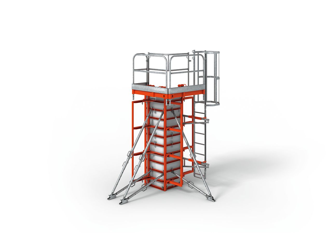 Peri Quattro Säulenschalung