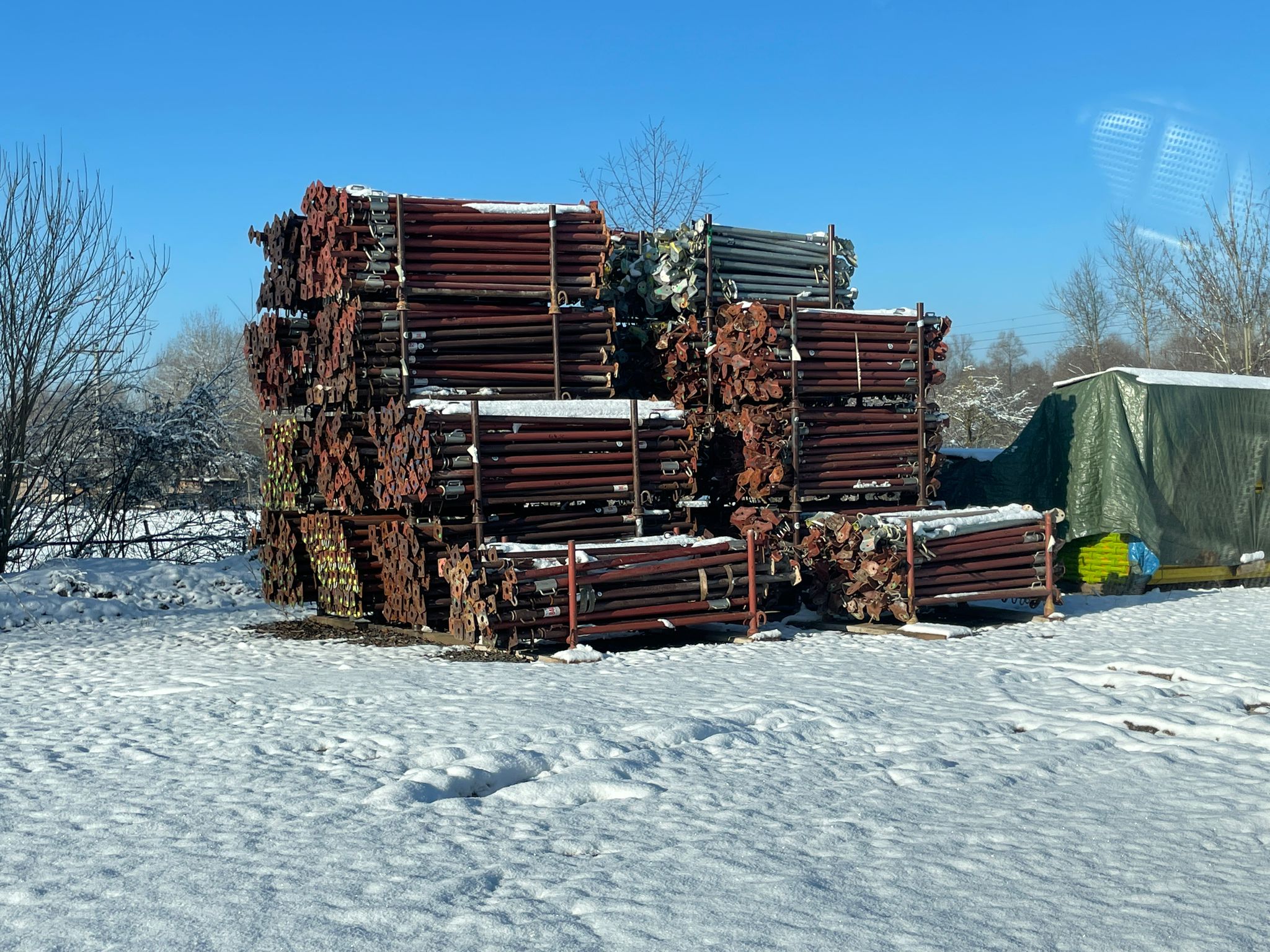 painted supports 3,50m + 4,00m - Image 2