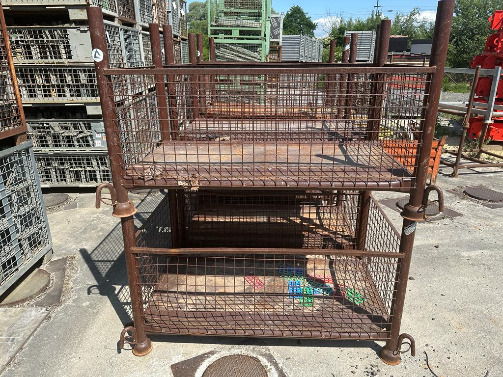 Gitterboxpalette 1,30m x 0,70m x 0,50m – Bild 2