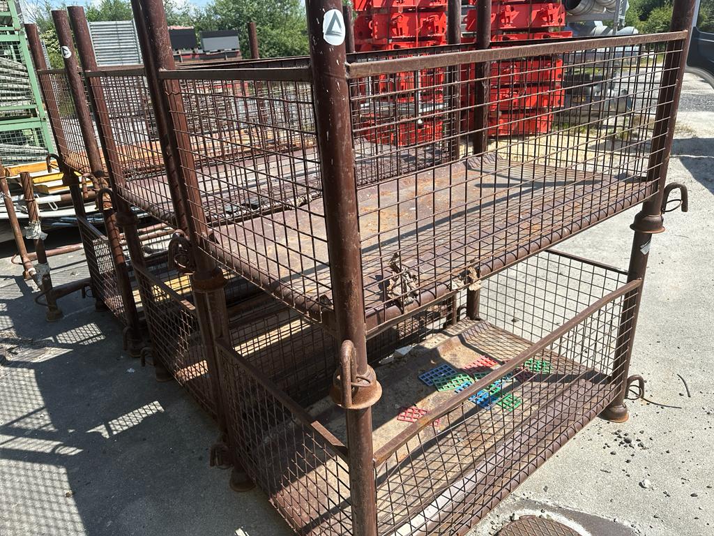 Gitterboxpalette 1,30m x 0,70m x 0,50m – Bild 3