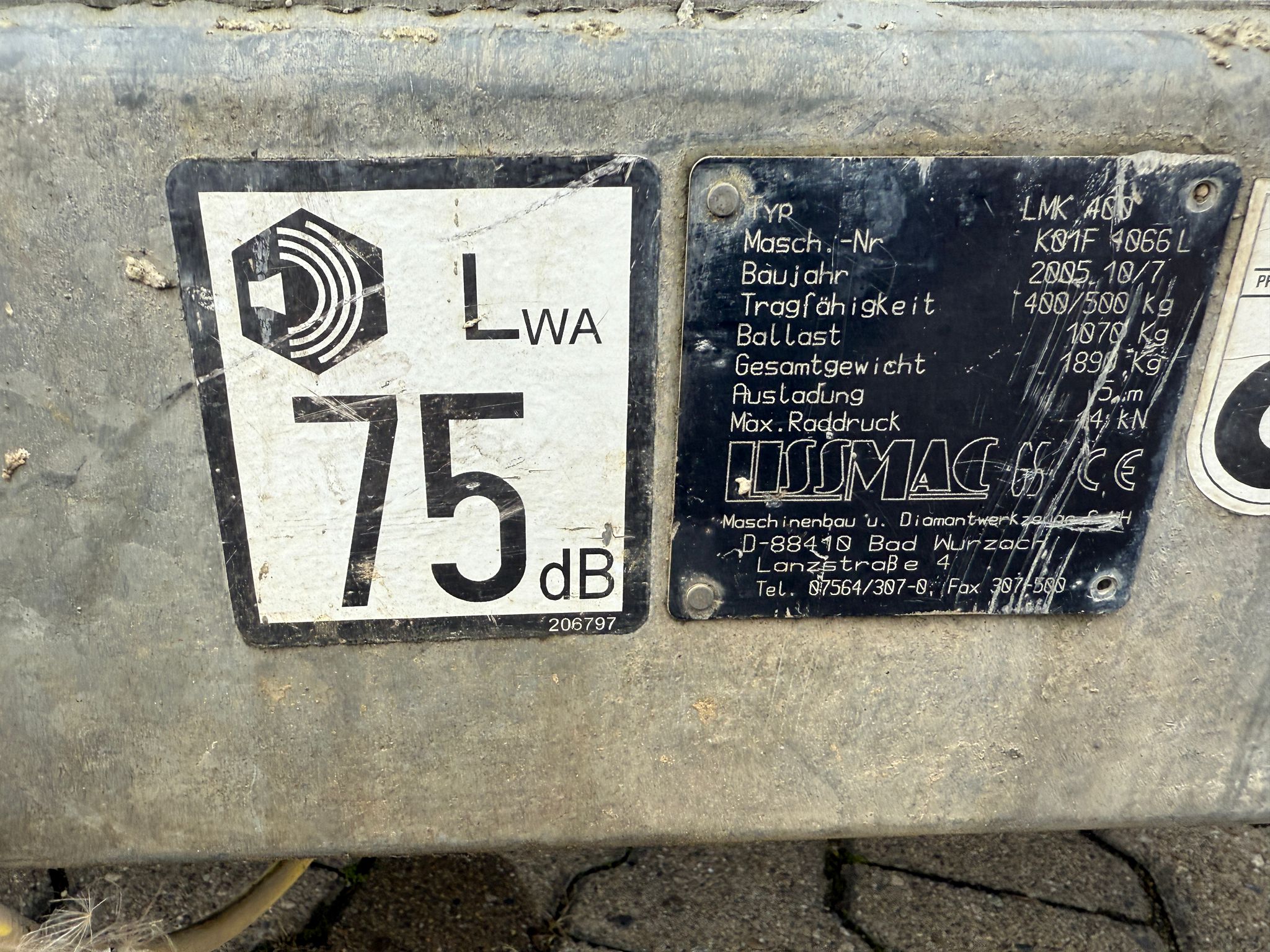 Minigrúa Lissmac LMK 400 - Imagen 2