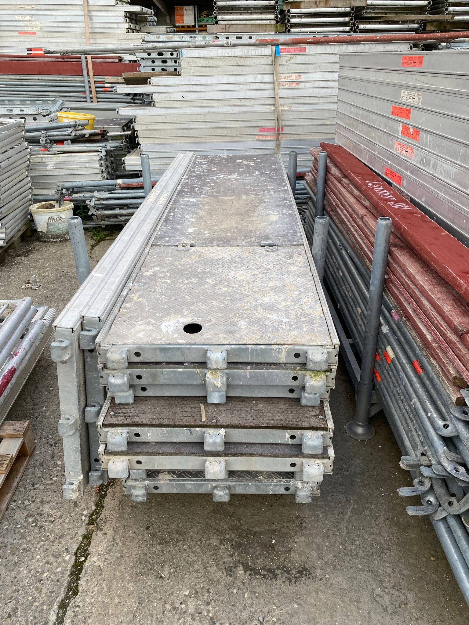 Layher Aluminium Gerüstmaterial – Bild 16