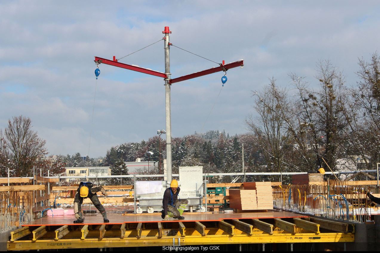 Galérie de coffrage GSK