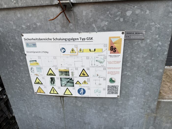 Schalungsgalgen GSK – Bild 5