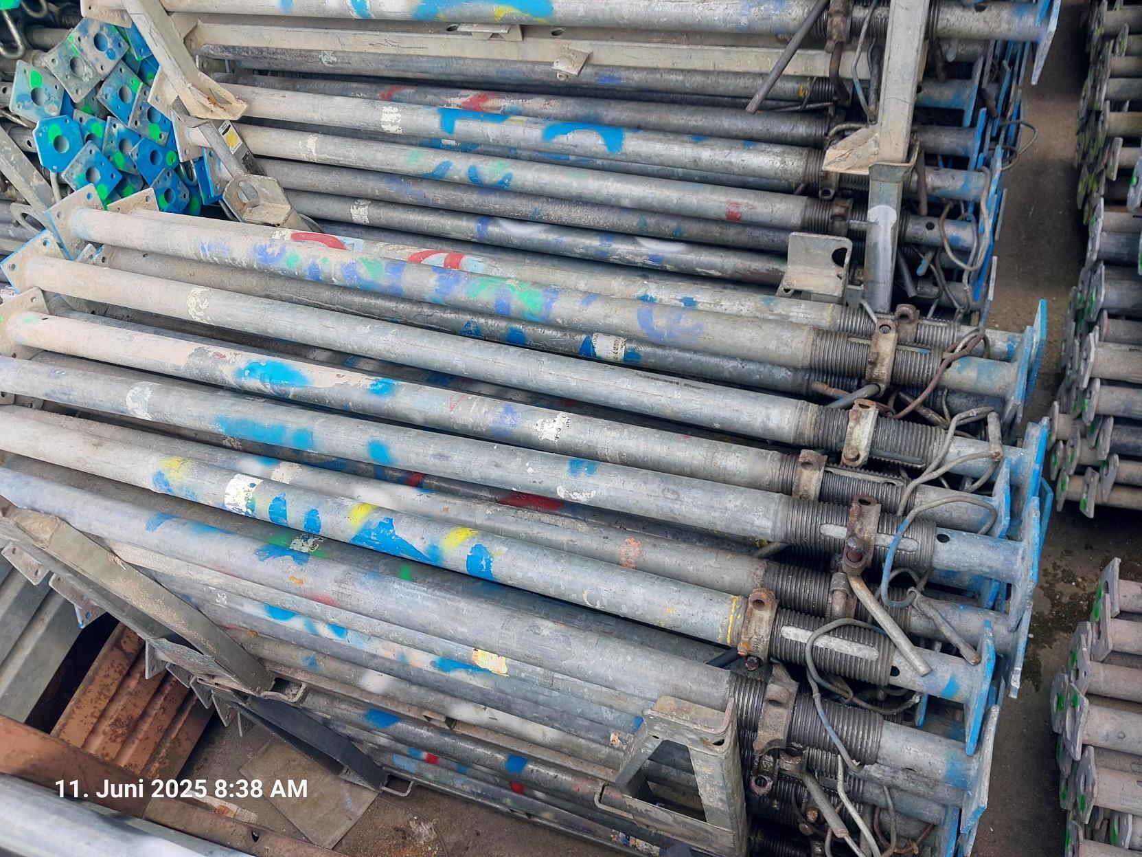 Hünnebeck DB Stützen 2,60m + 3,00m + 3,50m – Bild 3