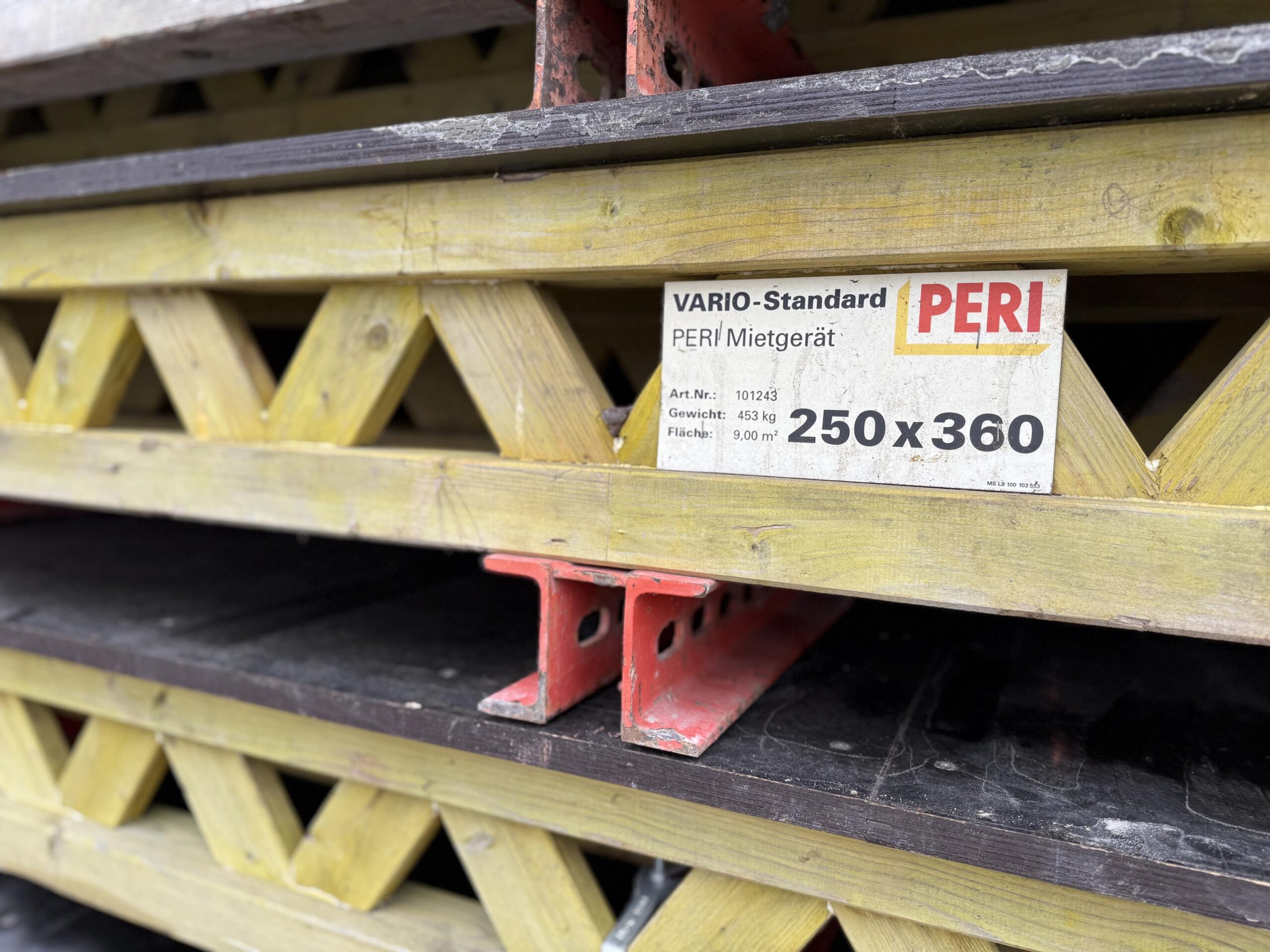 Peri Vario GT24 Trägerschalung